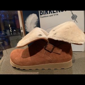 Birkenstock Suede & Shearling NEW Boots 38 / 7.5